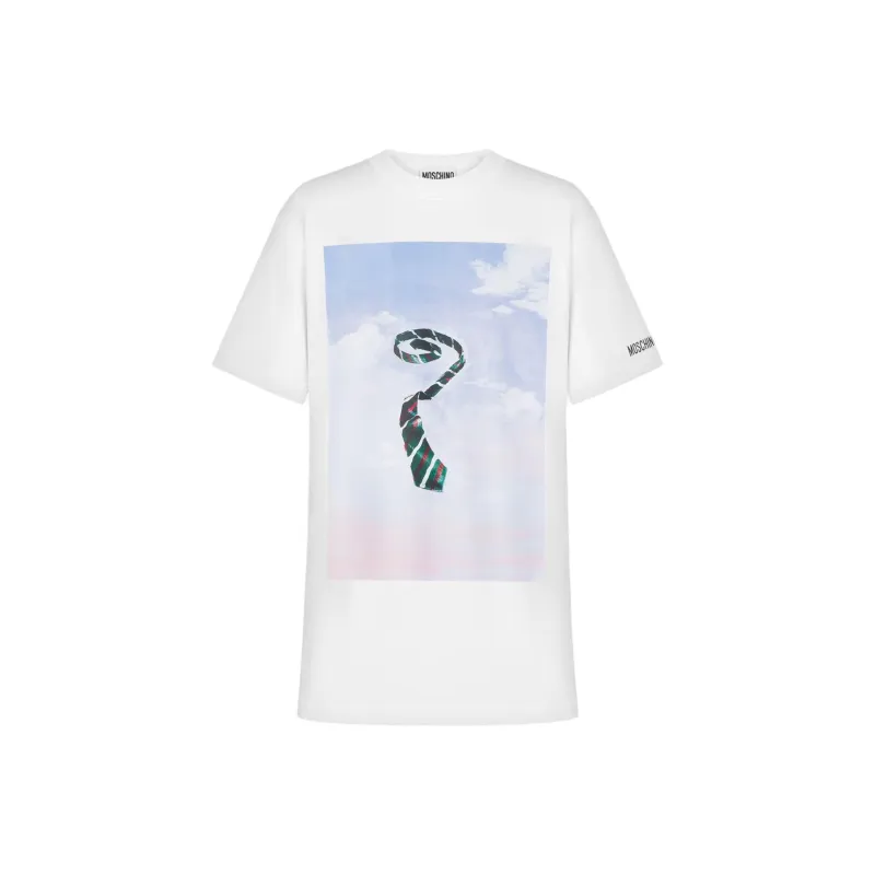 MOSCHINO Graphic print Cotton T shirt-0