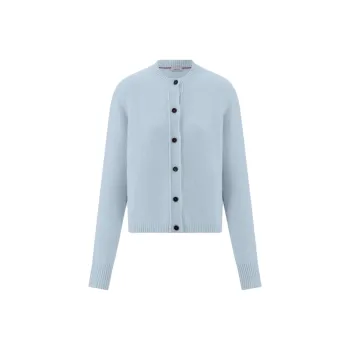 FERRAGAMO FW24 Cashmere Sweater Women's Light Blue