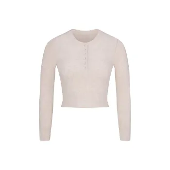 SKIMS Regular T Shirt Women's HEATHER OATMEAL/Heather Oatmeal