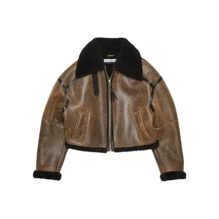 Acne Studios Jackets Women's Dark Brown-0