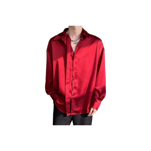 FAIRWHALE Shirts Unisex Red