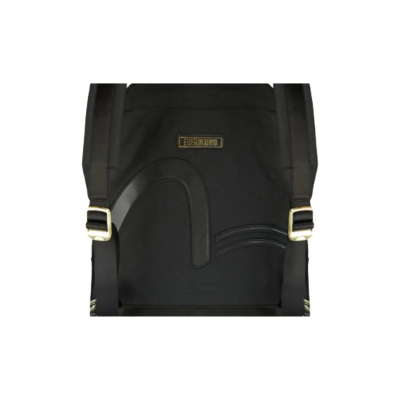 EVISU Embroidery Backpack Regular Men's Black-2