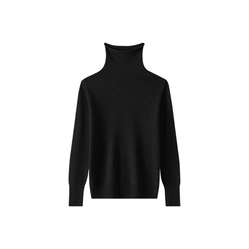 H YXIANG Cashmere Sweater Women's-0