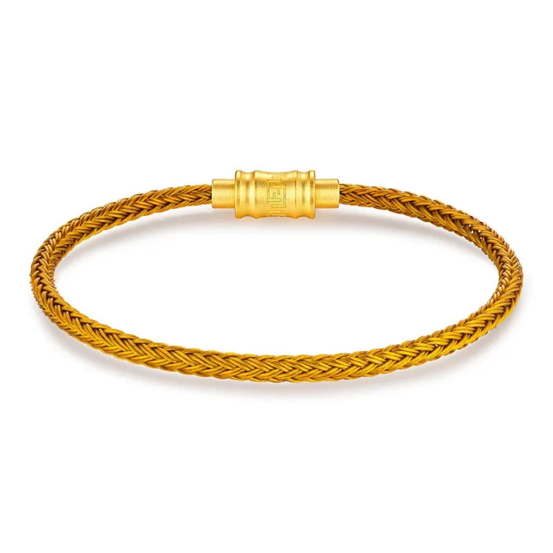 LUKFOOK JEWELLERY Aluminum Rope Bracelets Unisex-4