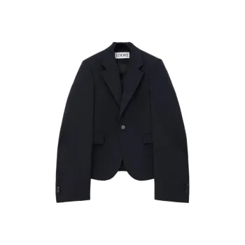 LOEWE Single Breasted Tailored Blazer