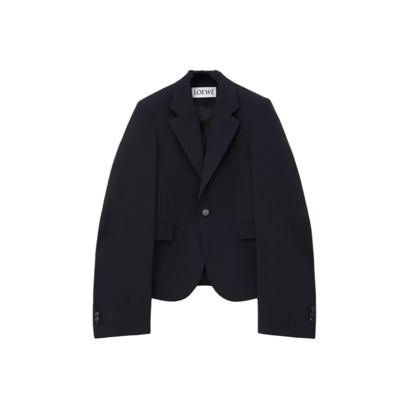 LOEWE Single Breasted Tailored Blazer-0