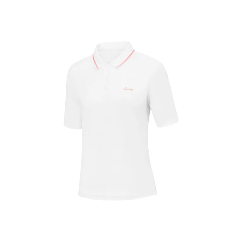 Skechers Polo Shirt Women's Bright White 0019-0
