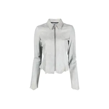 DIESEL Jackets Women's Light Gray
