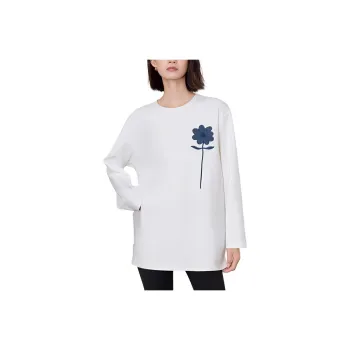 Initial Language x CHAHUASHI LIANMINGKUAN T Shirt Women's