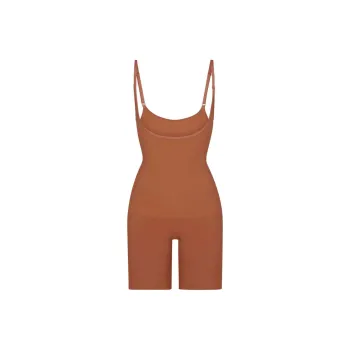 SKIMS SEAMLESS SCULPT BUTT LIFTING OPEN BUST BODYSUIT Bodysuits Women's BRONZE/Bronze