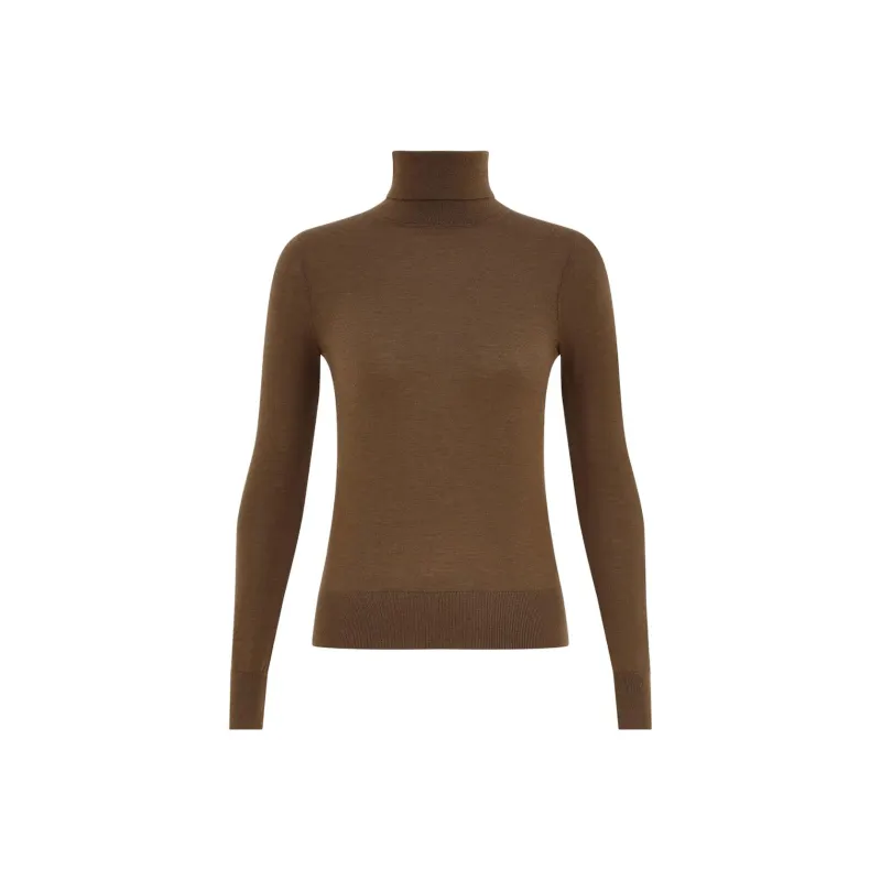 Zimmermann SS25 Cashmere Sweater Women's Khaki-0