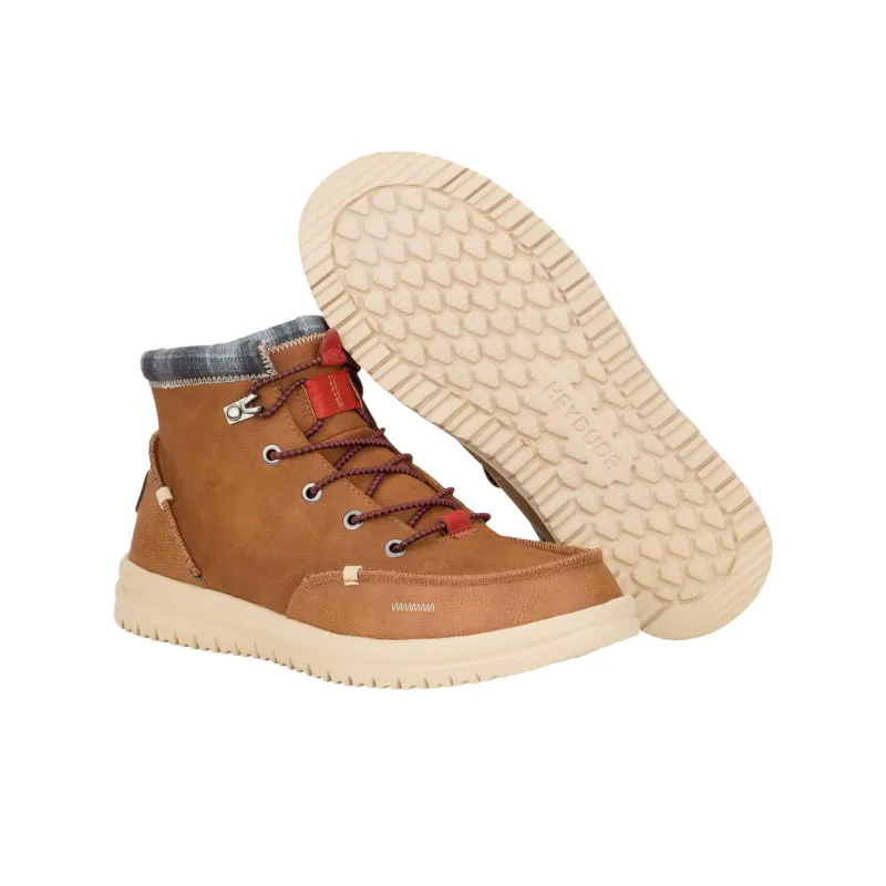 Heydude Bradley Ankle Boots Men's Brown-5