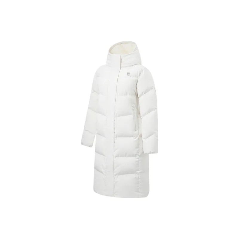 LiNing Down Jacket Women's Champagne White-0