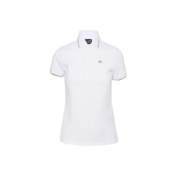 EMPORIO ARMANI EA7 Polo Shirt Women's White