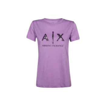 ARMANI EXCHANGEAE T-Shirt Women's Purple