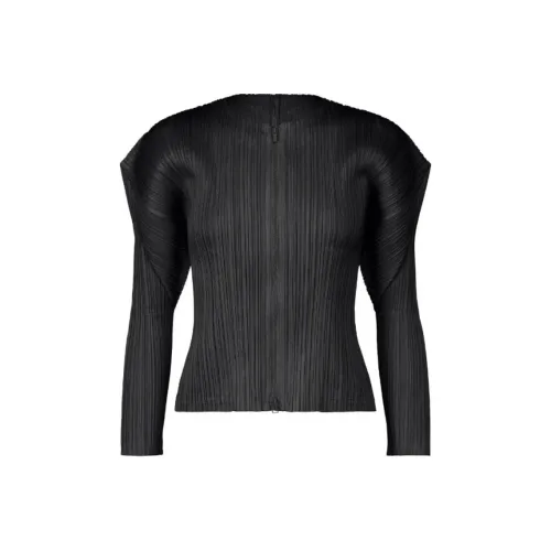 PLEATS PLEASE ISSEY MIYAKE Monthly Colors February Pleated Cardigan