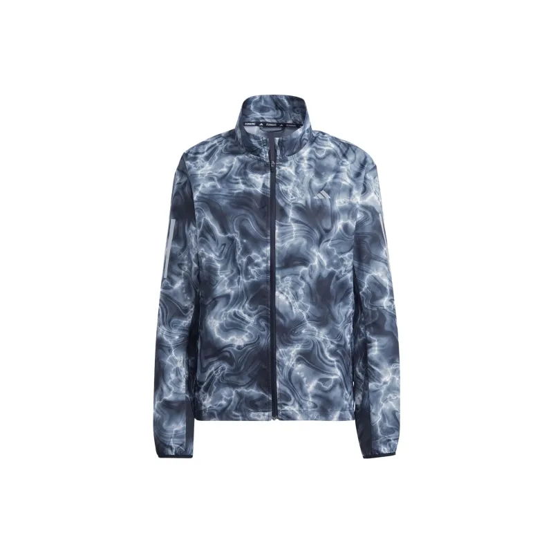 Adidas ALLOVER PRINT Jackets Women's Black/White-0
