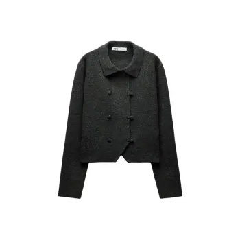 ZARA Jackets Coats Women's Gray