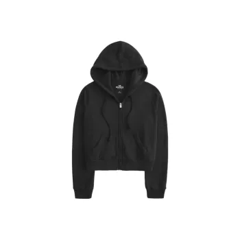 Hollister Jackets Coats Women's Black