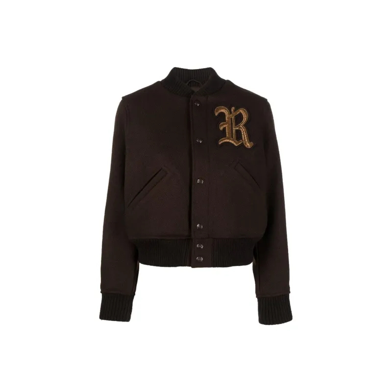 Polo Ralph Lauren Logo patch Button up Bomber Jacket-0
