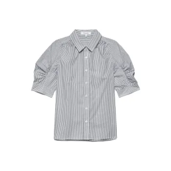 FRAME SS23 Shirt Women's Black White Stripes