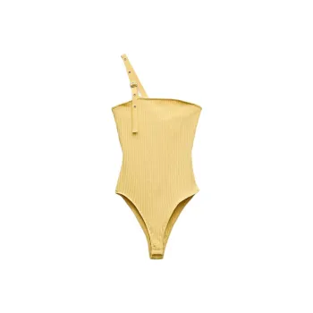 ZARA Bodysuits Women's Yellow