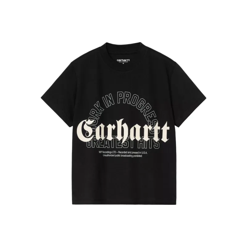 Carhartt WIP W' S/S FW24 Drop Shoulder Sleeve T Shirt Women's Black-0