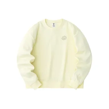 Anta Sweatshirt Women's Light Gray Yellow