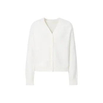 Hopeshow Knitwear Women's Raw White