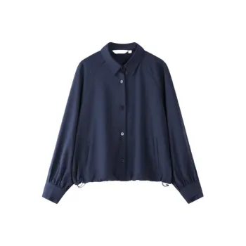 XWI Shirts Women's Navy Blue