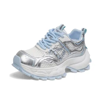 N6N8 Breathable Lightweight Height Increasing Low Top Chunky Sneakers Women's