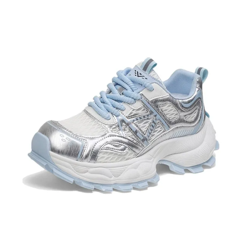 N6N8 Breathable Lightweight Height Increasing Low Top Chunky Sneakers Women's-0