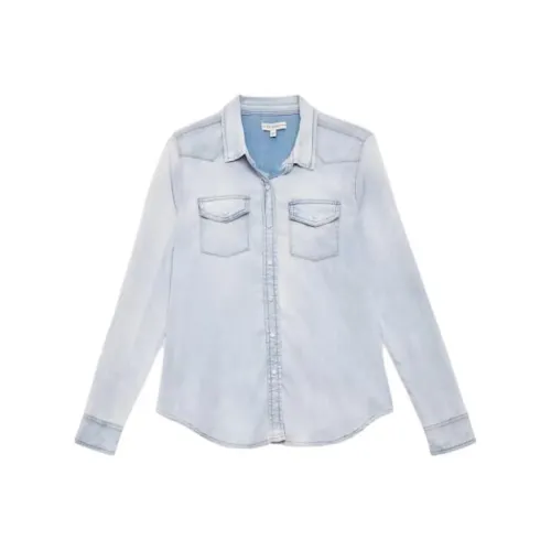 GUESS Shirts Women's Blue