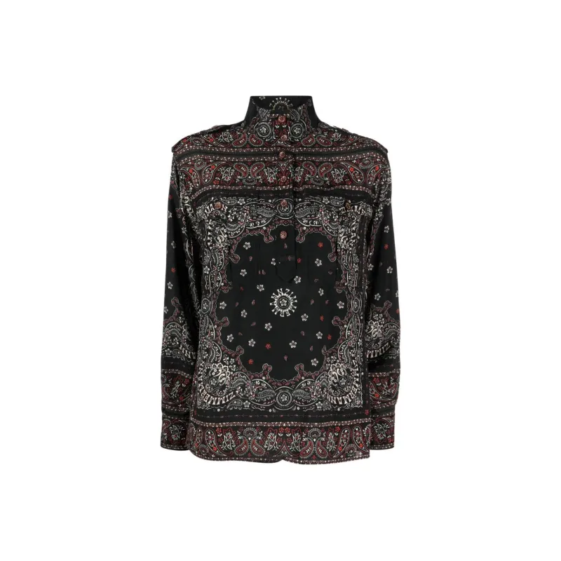 Zimmermann High Neck Long Sleeved Top-0