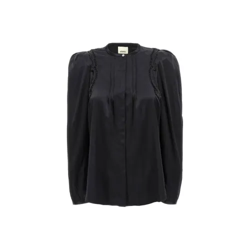 ISABEL MARANT Lace Detailed Crewneck Blouse