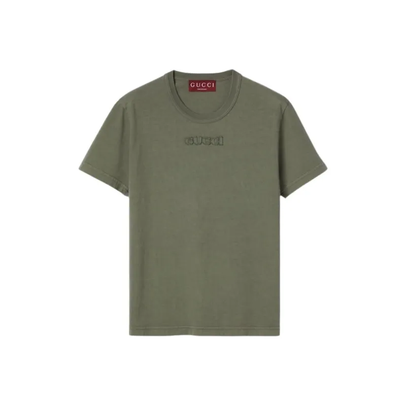 GUCCI FW24 T Shirt Women's Dark Green-0