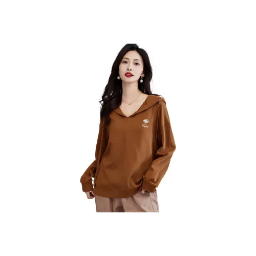Love Elaine Sweatshirt Women's Coffee