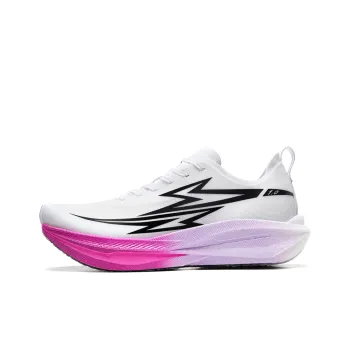 Dynamic Power Running Shoes Unisex Low Top White Purple