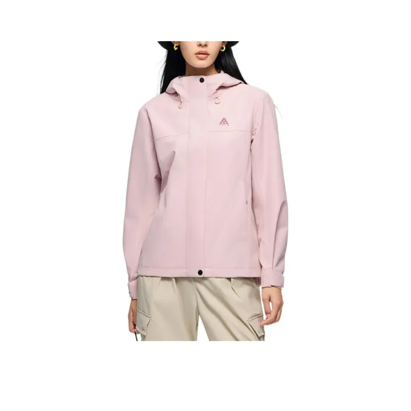 Anta Comprehensive Training Collection Sports Lifestyle Collection Jackets Coats Women's Soft And Tender Pink-0