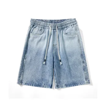 VSCH Denim Shorts Unisex Light Blue