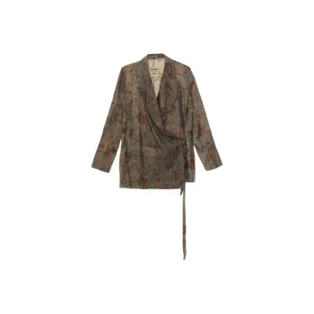 UMA WANG Khloe Floral Printed Jacket