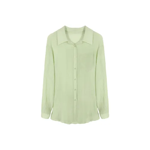 Still Quiet Shirt Women's Light Green