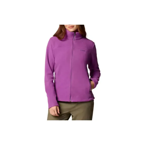 Columbia Women's Fast Trek™ II Sweat-shirt Jacket Burton Coats Women's Purple