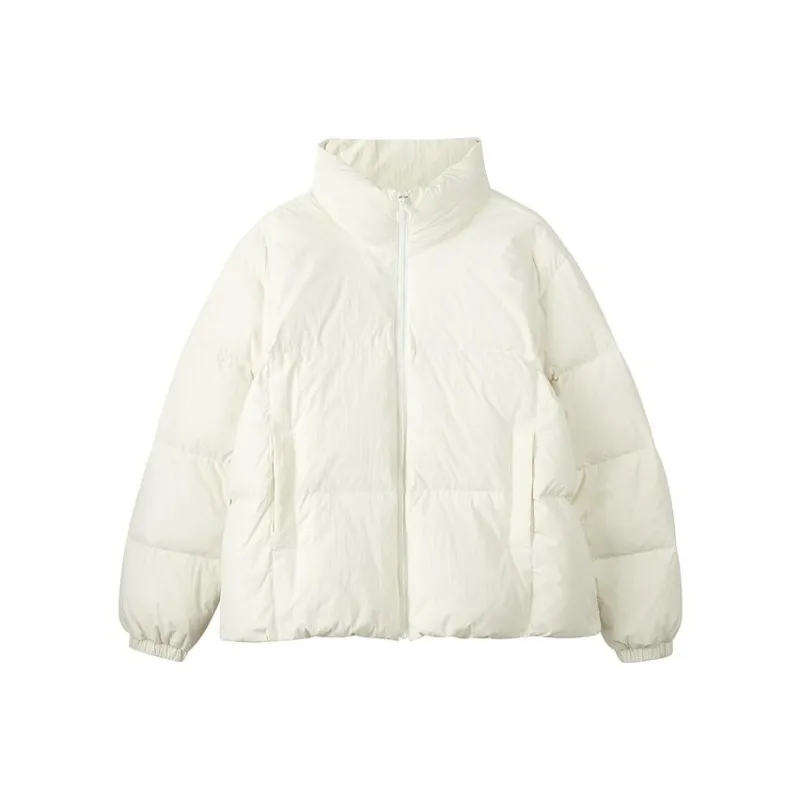 Skechers Sports Life Collection Down Jacket Women's Marshmallow White-0