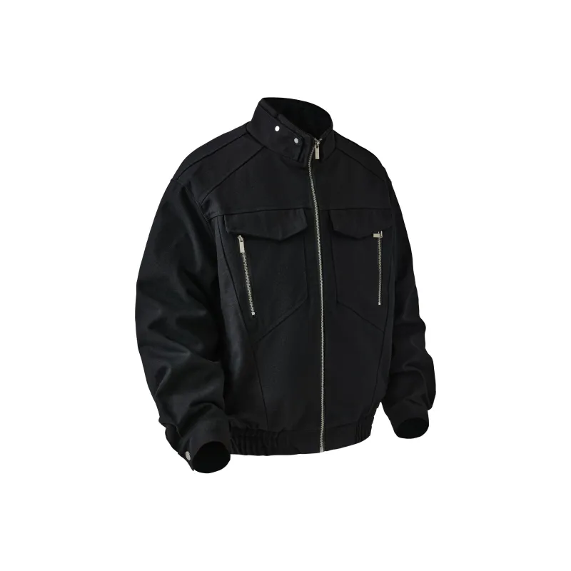TIMSVOL Jackets Coats Unisex Black-0