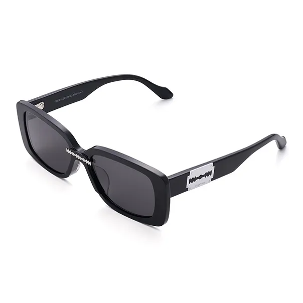 THE OWNER Plate Frame Rectangular Sunglasses Unisex-5