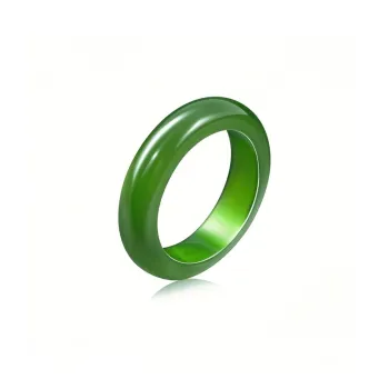 GANGCUI [Hetian Jade]Teal Ring Jasper Unisex