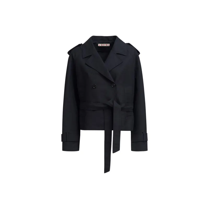 MARNI Double breasted Trench Jacket-0