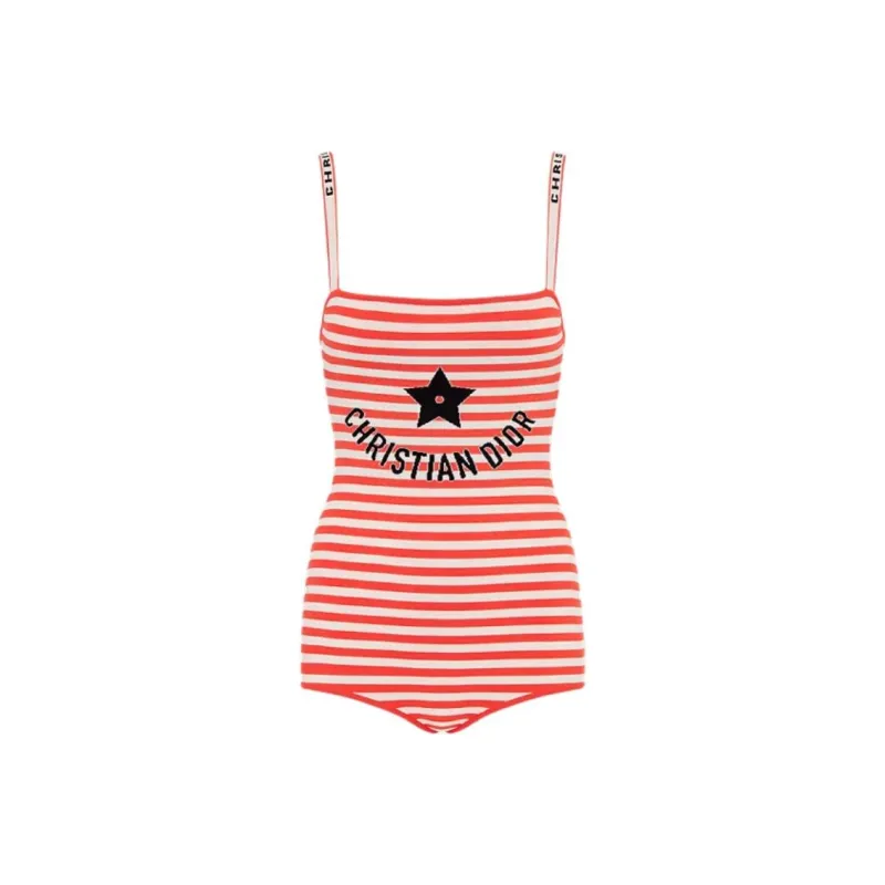 DIOR Bodysuits Women's Coral-0