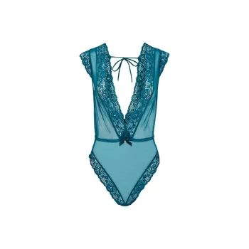 Victoria's Secret ADORE ME Amanda Teddy / Ink Blue Bodysuits Women's Ink Blue